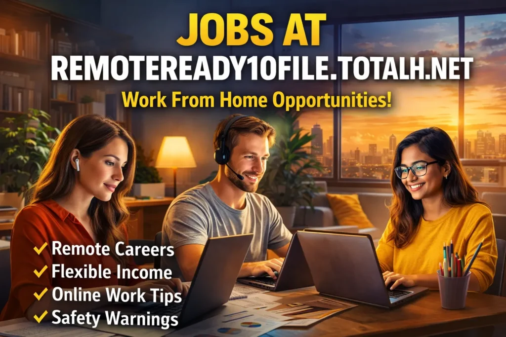 jobs at remoteready10file.totalh.net